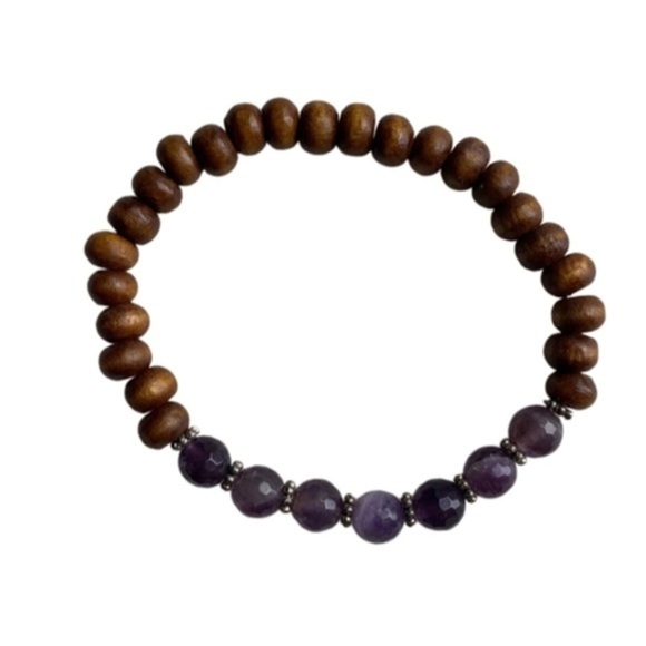 Amethyst bracelet - Picture 4 of 7